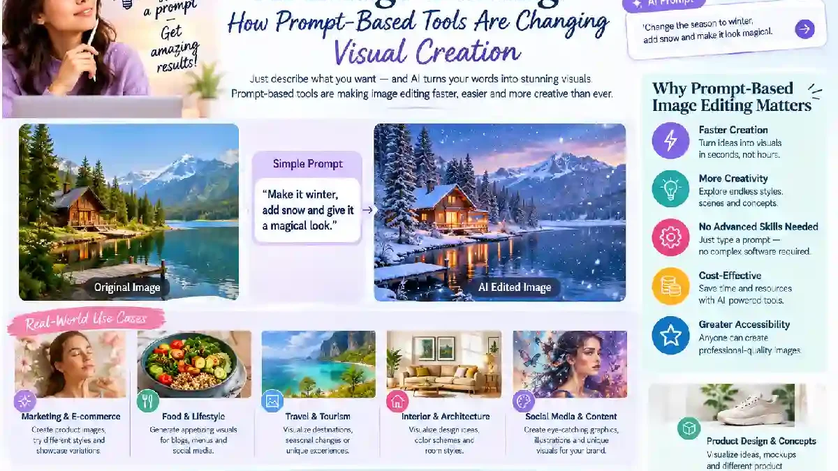 AI Image Editing: How Prompt-Based Tools Are Changing Visual Creation